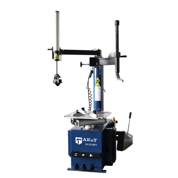 Шиномонтажный станок легковой Aе&T M-203ВР2, полуавтоматический, с наддувом, 220В