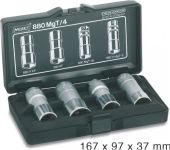 Набор свечных  головок Hazet 880MGT/4