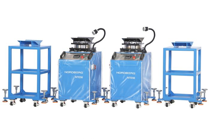 Вибростенд для диагностики подвески Nordberg NTE50_V3, с поворотной площадкой и фонариком