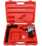 Пневмогайковерт ударный FORCE F-6111D-6, 3/4", легковой, 1761 Нм, в кейсе