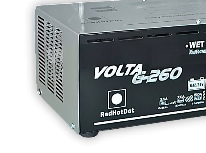 Зарядное устройство RedHotDot VOLTA G-260, 15А, микропроцессорное