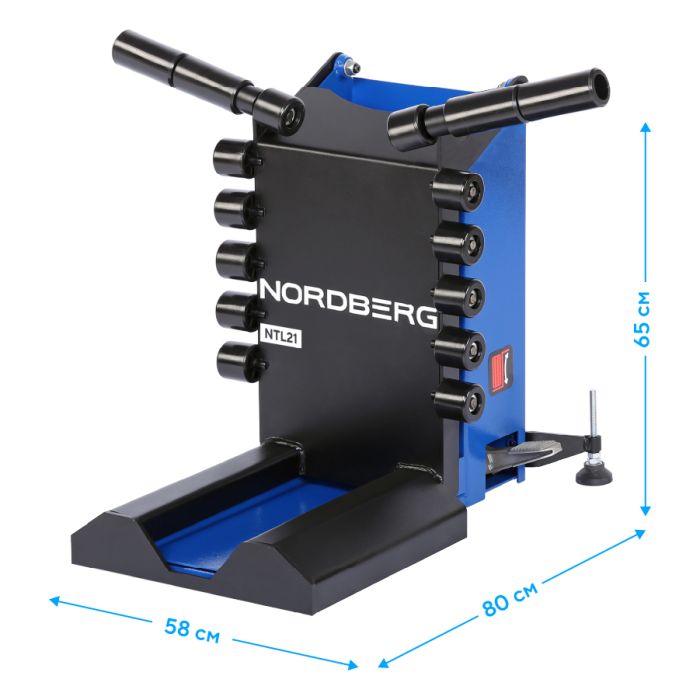 Пневматический лифт для подъема колес 75кг NORDBERG NTL21, для шиномонтажных станков