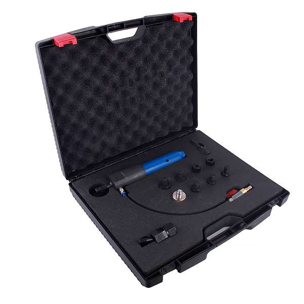 Съемник дизельных форсунок, пневматический с комплектом адаптеров ОДА Сервис ODA-3204B