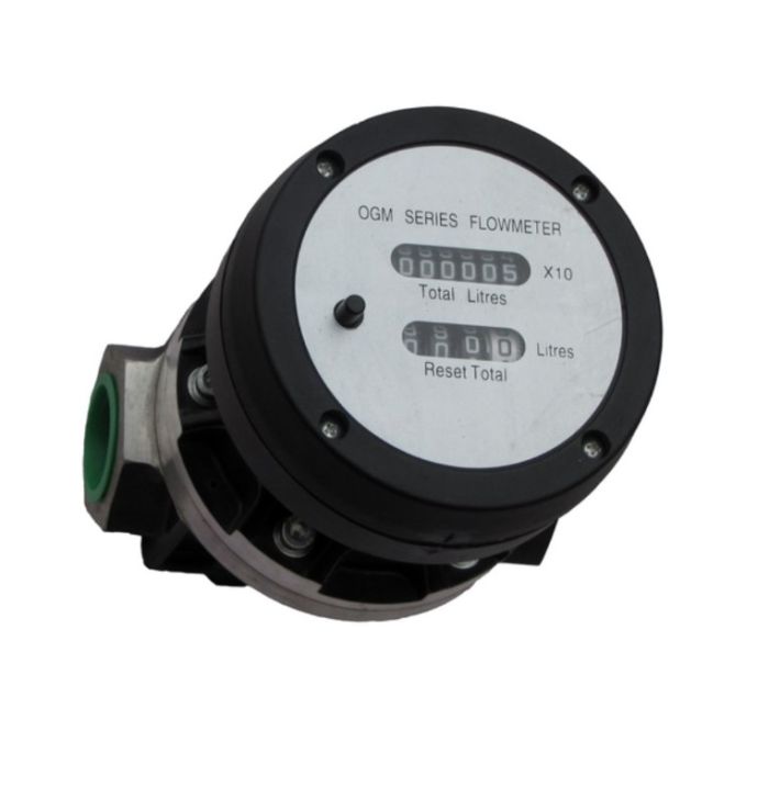 Счетчик дизельного топлива OGM-A-50, механический, расходомер топлива, 300л/мин