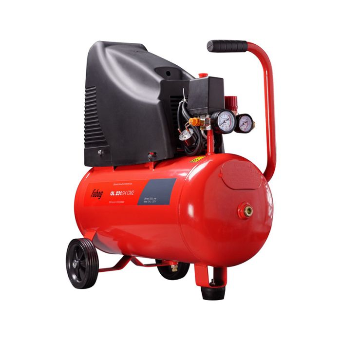 Поршневой компрессор Fubag OL 231/24 CM2, прямой безмасляный, 220В, 230л/мин, 24л
