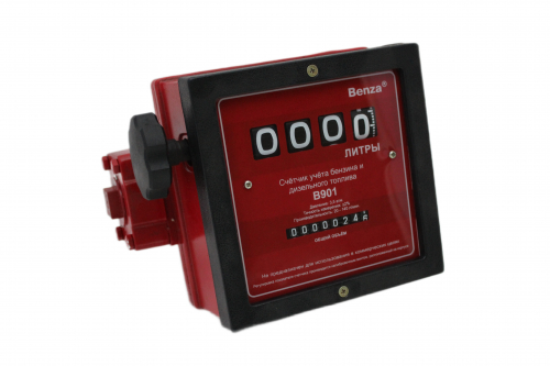 Счетчик для дизельного топлива, бензина Benza B901, 140л/мин