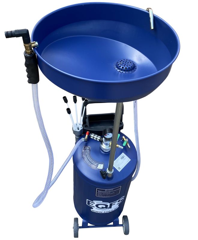 Установка для слива отработанного масла EQFS ES-2285, пневматическая, 90 литров