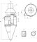 Циклон пылеуловитель для дополнительной очистки T-ind 01.01.020