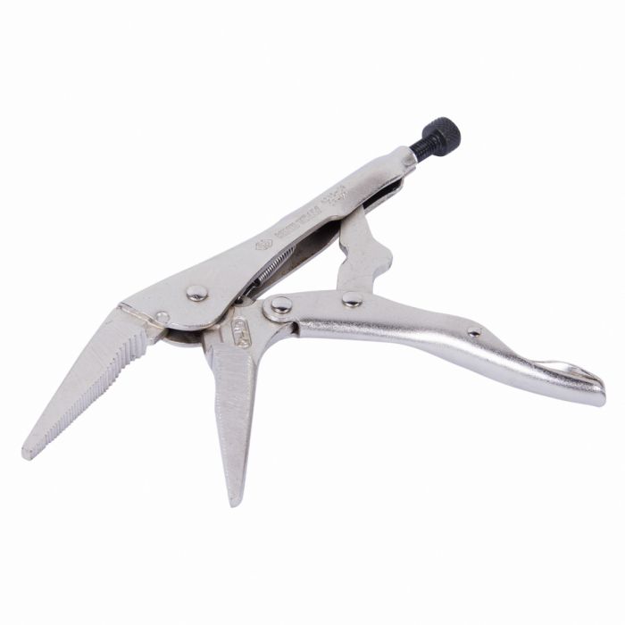 Зажим струбцины с фиксатором King Tony 6315-09, тонконосый, 9", 221мм