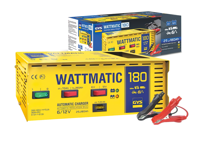 Зарядное устройство GYS Wattmatic 180, 18А, инверторное