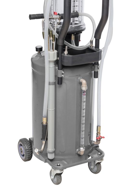 Установка для сбора масла Nordberg 2380G серая, 80 литров