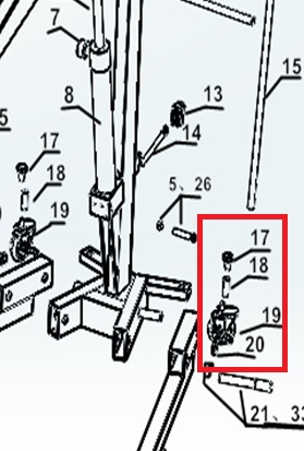 T62301/17-20 Колесо поворотное Ae&T