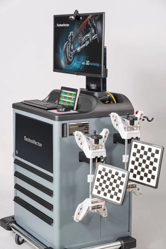 Стенд сход-развал 3D для грузовиков, до 4-х осей одновременно ТехноВектор 7 Truck P 7204 HTS4