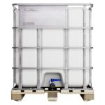 Еврокуб на деревянном поддоне ХП белый/неокрашенный, 1000л, в обрешётке