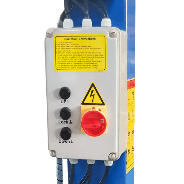 Подъемник четырехстоечный 6,5 тонн Atis A465E, электрогидравлический, для слесарных работ, 220/380В