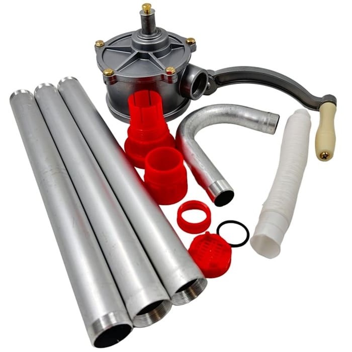 Насос ручной для перекачки дизельного топлива, масла бочковой Petroll НS-25A, 22 л/мин