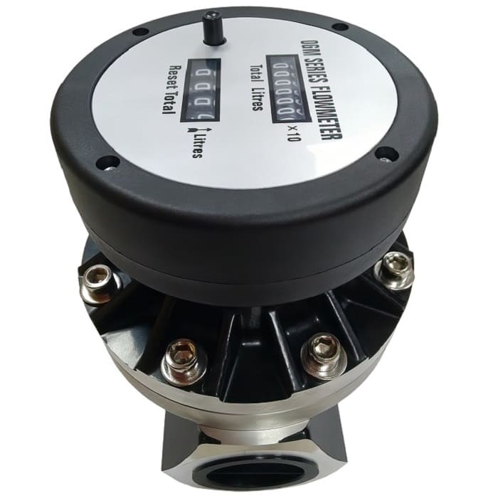 Счетчик для бензина и ДТ Petroll OGM-40, механический, расходомер топлива, 250 л/мин