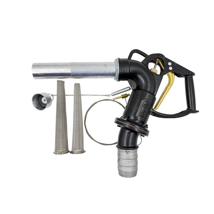 Заправочный пистолет Petroll РП-40Г, кран раздаточный для дизеля, бензина, механический, 400 л/мин