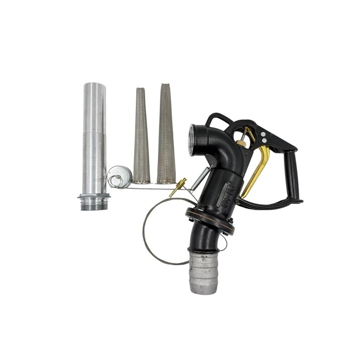 Заправочный пистолет Petroll РП-40Г, кран раздаточный для дизеля, бензина, механический, 400 л/мин