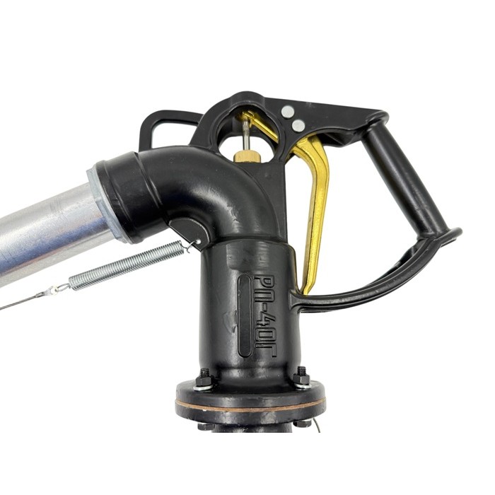 Заправочный пистолет Petroll РП-40Г, кран раздаточный для дизеля, бензина, механический, 400 л/мин