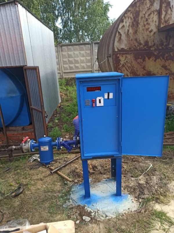 Топливораздаточная колонка Exzotron EFL-BOX-Fast180-Vertical, 180л/мин, 220В, для дизеля