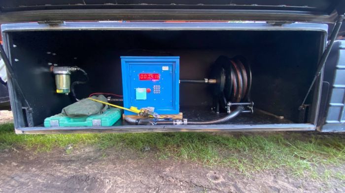 Топливораздаточный модуль Exzotron EFL BOX Mini compact 9-36, 9-36В, для дизеля, без насоса