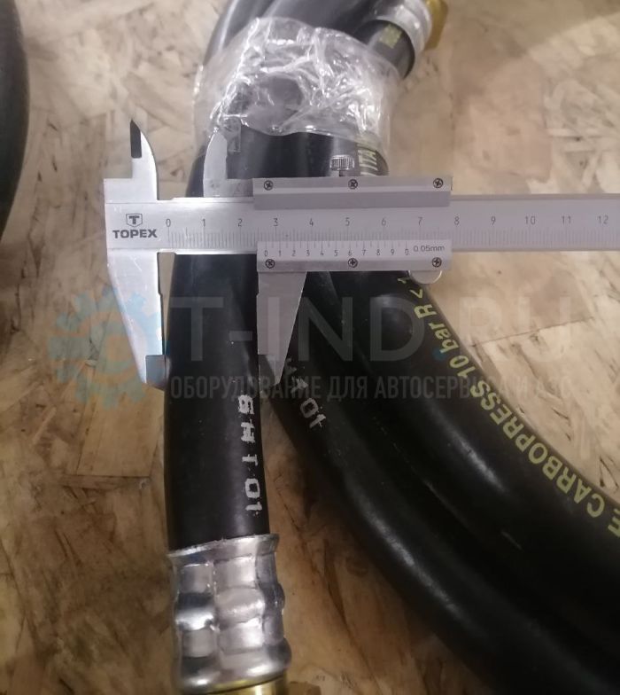 Шланг топливный Европа, штуцер 1"М х 1"М, 4м