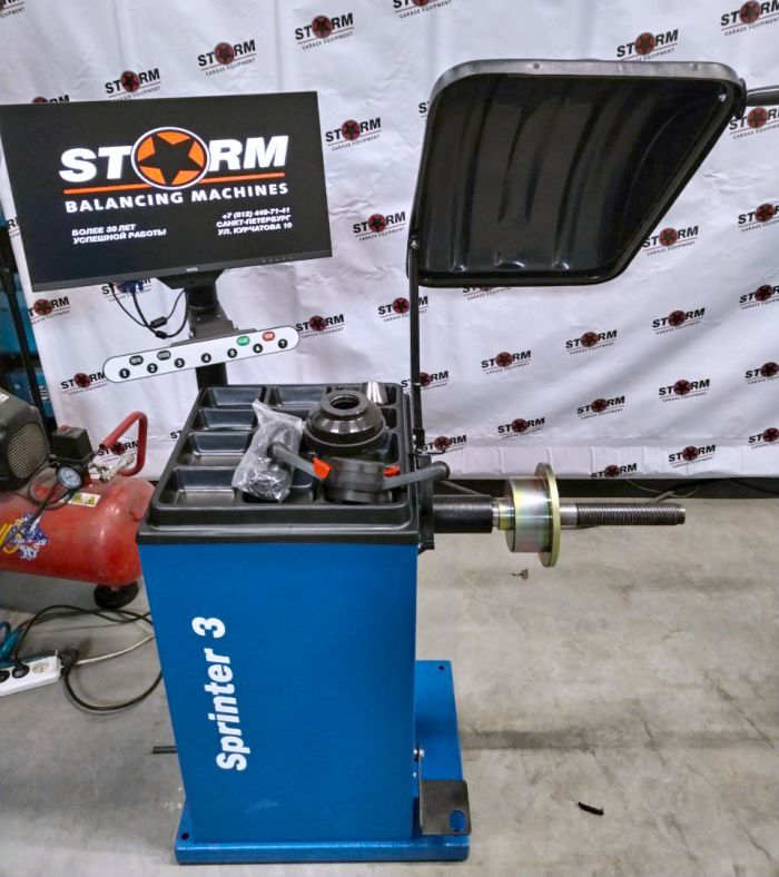 Балансировочный станок Systerm4You S4 SPRINTER 3 (CN19568), легковой, автоматический, 220В