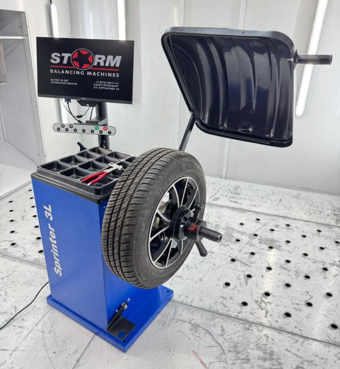 Балансировочный станок Systerm4You S4 SPRINTER 3L, легковой, автоматический, 220В