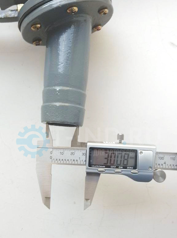 Кран раздаточный АЗС-40, заправочный пистолет для бензина, дизеля, механический, 400 л/мин