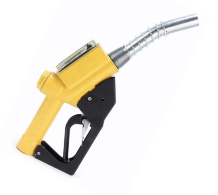 Заправочный пистолет Petropump AC-15A для бензина, дизеля, механический, счётчик, 1"F, 120 л/мин