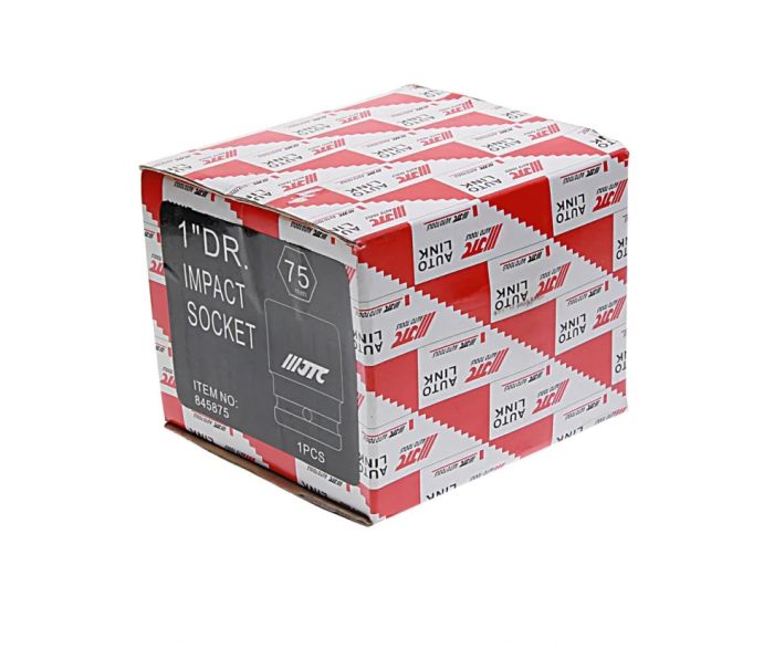 Головка торцевая ударная 6-гр. JTC JTC-845875, 1", 75мм