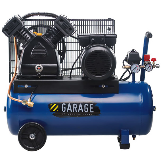 Поршневой компрессор Garage PK 50.MBV400/2,2, ременной привод, 400л/мин, 50л, 220В