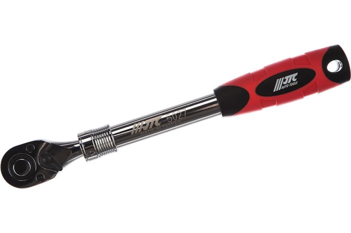 Трещотка JTC JTC-5027, 1/2", 72 зуба, 305-455мм, телескопическая