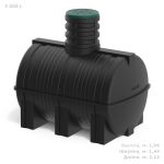 Подземная емкость Polimer Group D 3000 литров