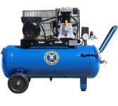 Поршневой компрессор АСО Бежецк К400/8, ременной привод, 220В