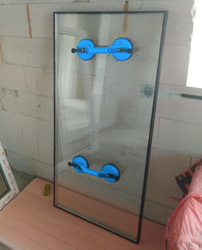 Вакуумный захват (съёмник) стекла Ae&T TA-G8802, двойной, 120мм, 70 кг