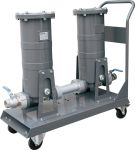 Мобильная фильтрующая установка Gespasa FG-300x2, 50/15 микрон с влагоотделением, 300 л/мин