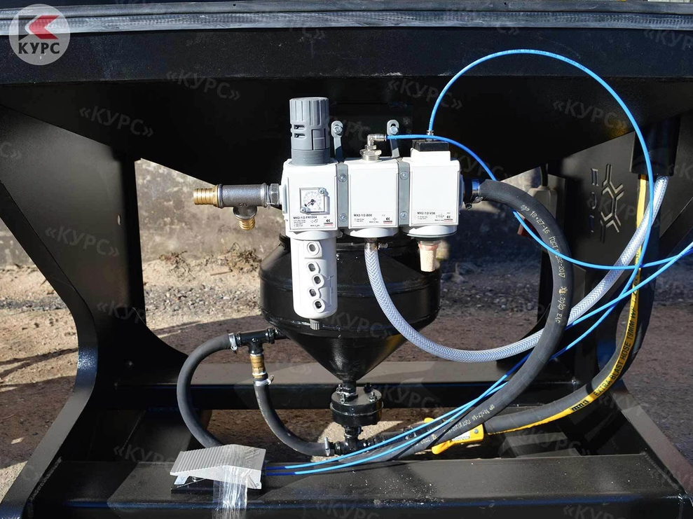 Пескоструйная камера PST-КСО-130-Н-ФВ-М, напорная, фильтр-вентилятор, 5-20 м2/час