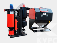 Пескоструйная камера PST-КСО-130-Н-ФВР-М, напорная, фильтр-вентилятор с рекуператором, 5-20 м2/час