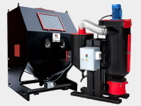 Пескоструйная камера PST-КСО-135-И-ФВР-М, инжекторная, фильтр-вентилятор с рекуператором, 20 м2/час