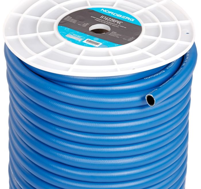 Шланг для раздачи сжатого воздуха NORDBERG H1622RPVC, 16х22мм, гибридный ПВХ