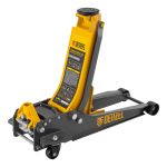 Домкрат гидравлический подкатной Denzel 51271, 3 т, 85-610 мм, быстрый подъем, низ. подхват, проф, SUV