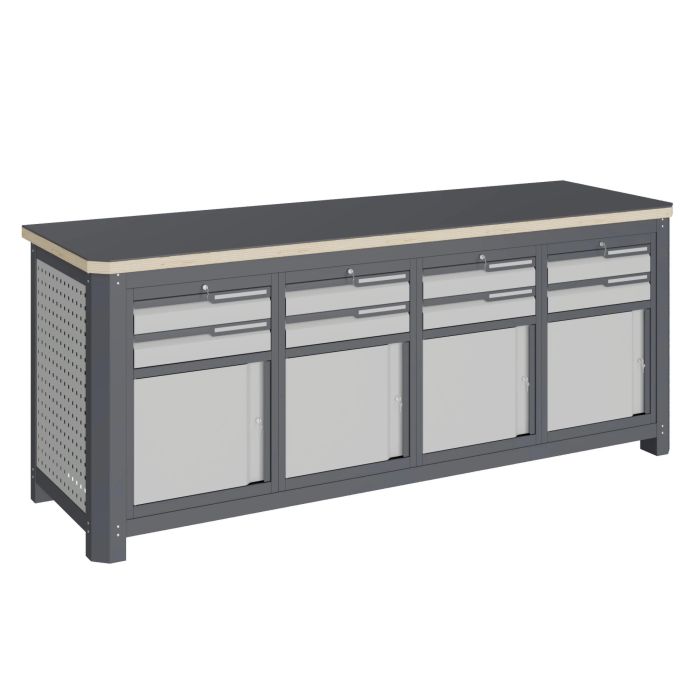 Модульный верстак Верстакофф MCN 2052.S9999, 4 тумбы