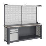 Модульный верстак Верстакофф MCN 2052.S9.111-2F, 1 тумба, с дв. экраном