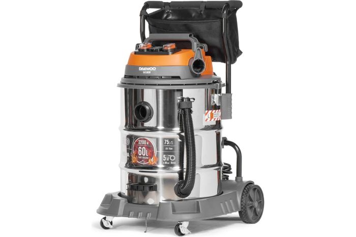Промышленный пылесос DAEWOO DAVC 6030S, 60л