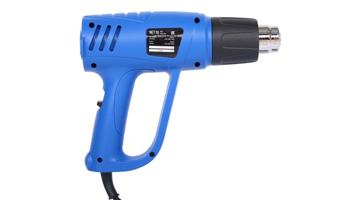 Фен с комплектом насадок Nordberg NE718, 50-600 °С, 2000Вт