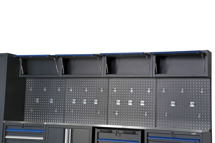 Верстак слесарный Nordberg TT116, в наборе мебели, с экраном, ящиками, тележкой