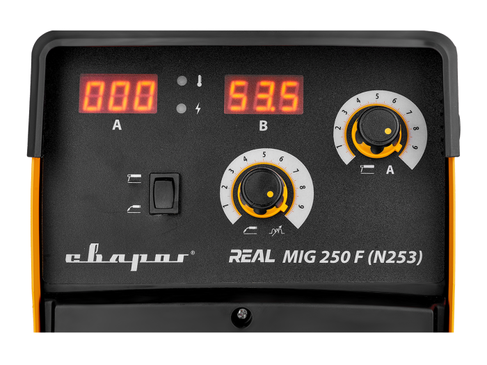 Сварочный инвертор полуавтомат Сварог REAL MIG 250 F (N253), MIG/MAG&MMA, 380В