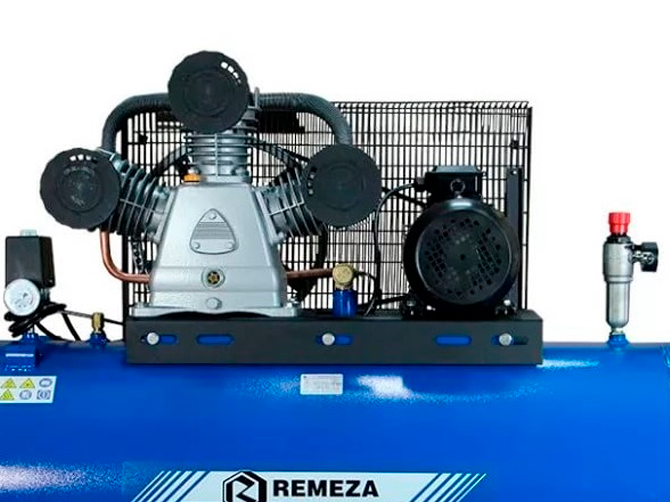 Поршневой компрессор Remeza СБ4/Ф-270.LB75, ременной привод, масляный, 950 л/мин, 380В
